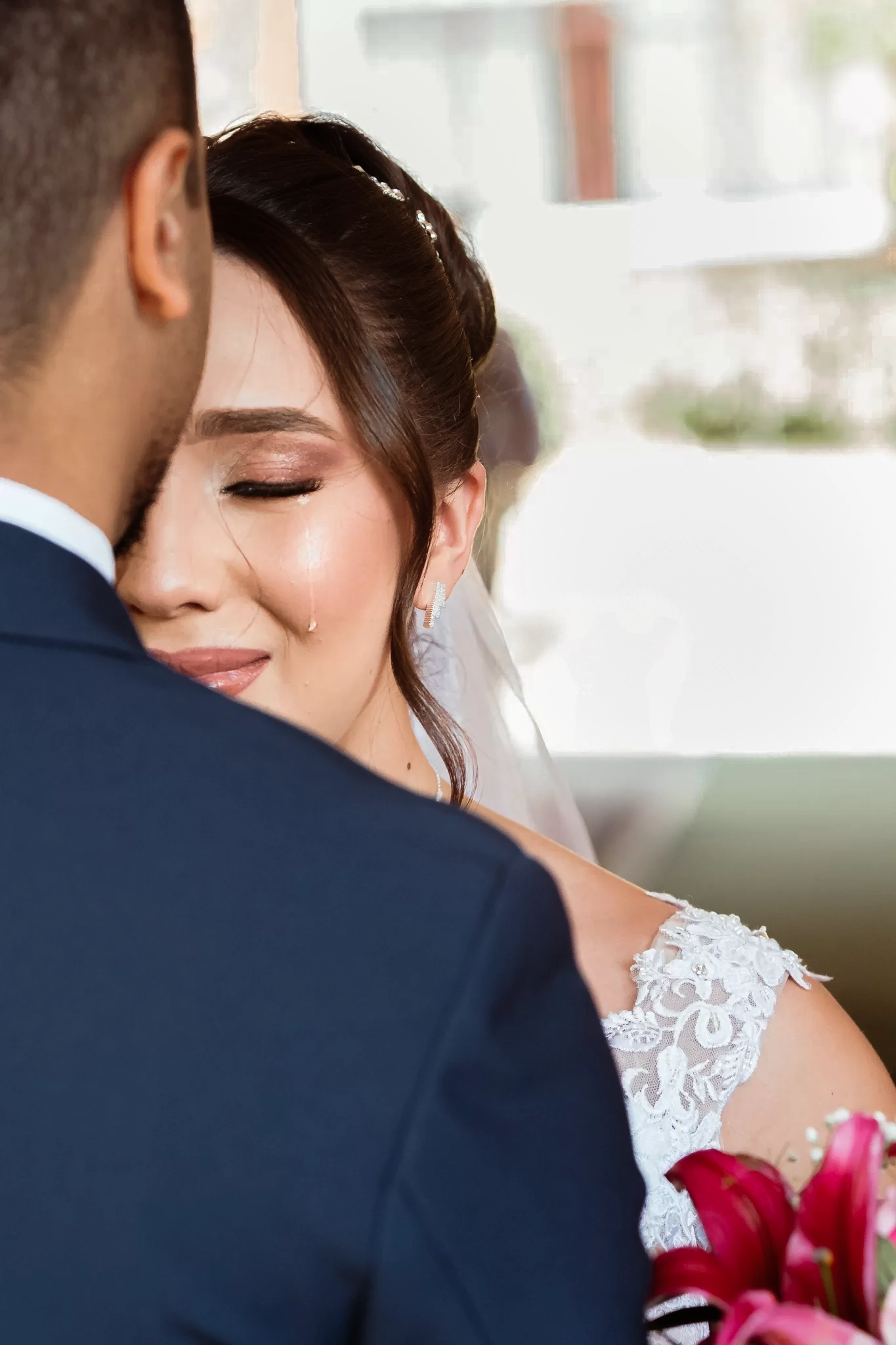 Um momento do casamento de Quézia, fotografado por Léo Souto